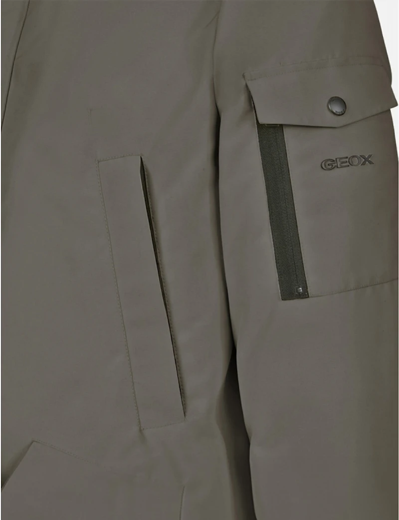 Parka Léger à Capuche Homme par Geox