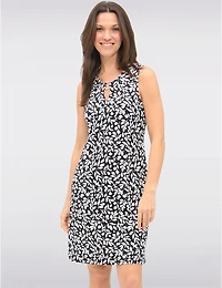 Robe Mi-Longue Sans Manches Amani Couture