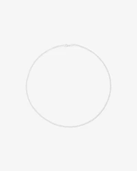 45cm (18") 2mm-2.5mm Width Belcher Chain in Sterling Silver