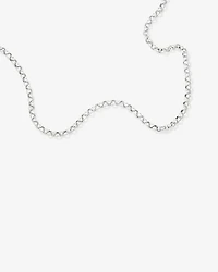 50cm (20") 6.5mm-7mm Width Belcher Chain in Sterling Silver