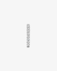Alliance éternité en platine avec diamants totalisant 2 ct