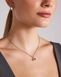 Canadian Red Maple Leaf Pendant in Sterling Silver