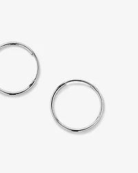 14mm Sleeper Earrings in Sterling Silver