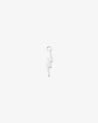 Breloque d’oreille simple éclair en argent sterling