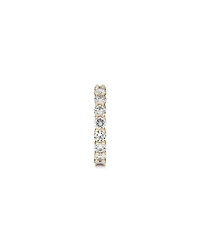 3,00 carats TW bague éternité à diamants ronds brillants cultivés en laboratoire en or jaune 14kt