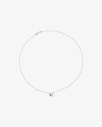 50cm (19.6") Butterfly Necklace with Cubic Zirconia in Sterling Silver
