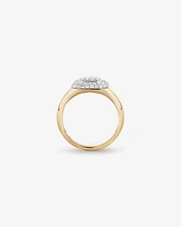 1,00 carat de diamants en grappe en or jaune 10 ct