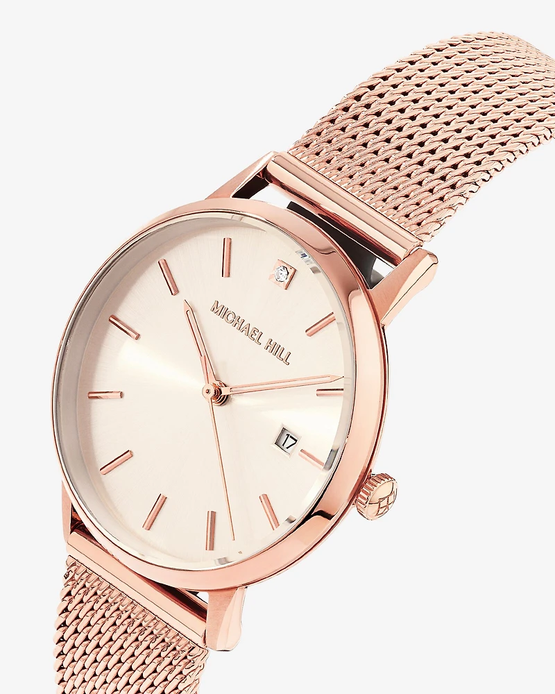 Ladies Watch in Rose Tone Stainless Steel