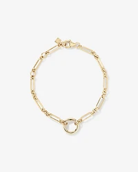18cm (7.1") Solid Open Bracelet in 10kt Yellow Gold
