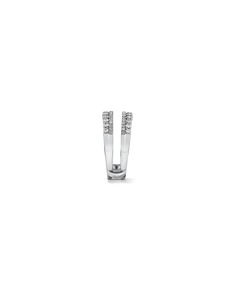Enhancer Ring with 0.70 Carat TW of Diamonds in 14kt White Gold