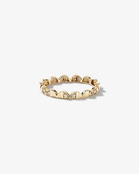 Signature Connect Curve Diamond Ring in 10kt Yellow Gold
