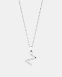 Pendentif « Z » en argent sterling
