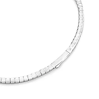 0.68 Carat TW Diamond Row Flex Bangle in 10kt Gold