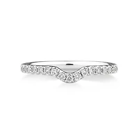 Alliance Sir Michael Hill Designer en or blanc 14 K avec diamants totalisant 0,27 ct