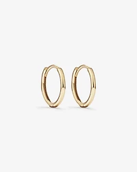 Mini Hoop Earrings in 10kt Yellow Gold