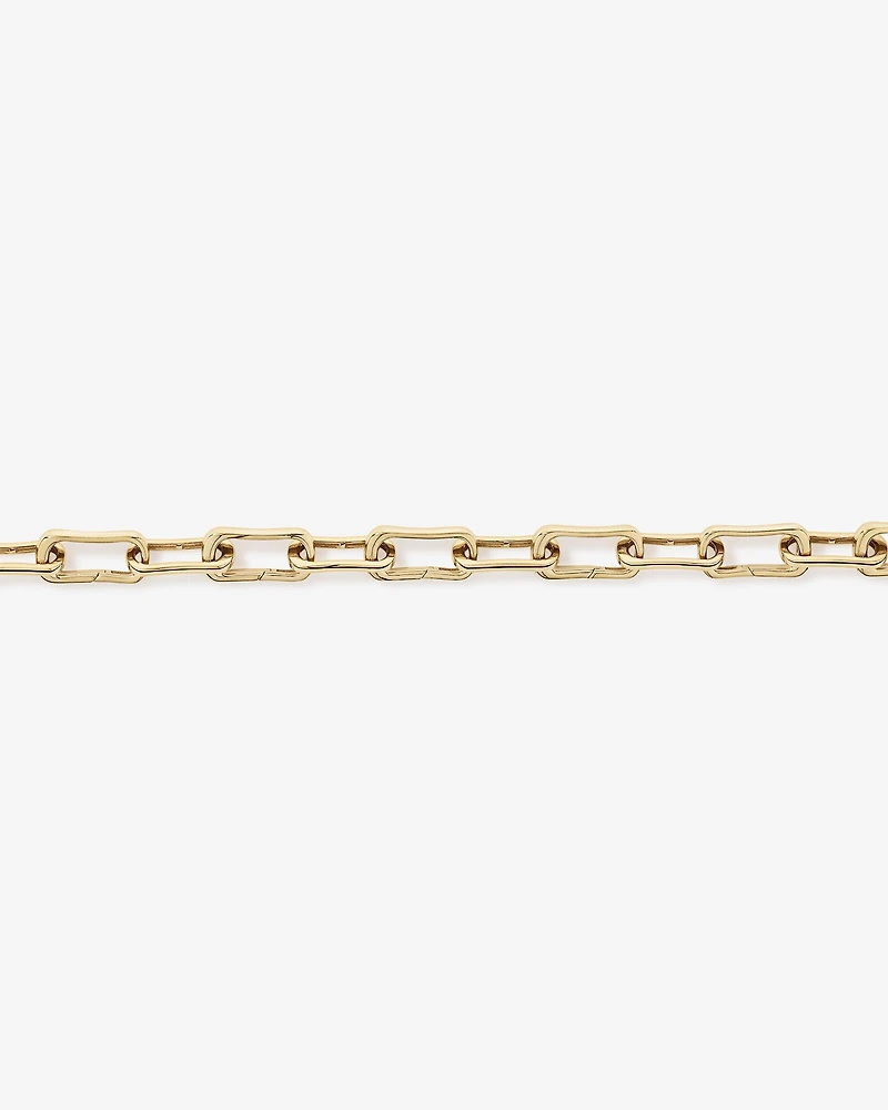 20.5cm (8.1") Alternate Clip Link Bracelet in 10kt Yellow Gold