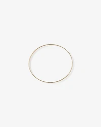 Bracelet ovale solide de 65 mm (2,5") de largeur 5.7 mm en or jaune 10 carats