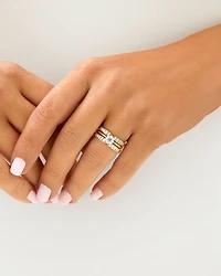 Enhancer Ring with 1/2 Carat TW of Diamonds in 14kt Yellow Gold