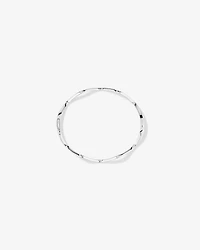 Bracelet Vague En Argent Sterling