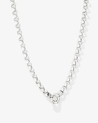 50cm (20") 6.5mm-7mm Width Belcher Chain in Sterling Silver