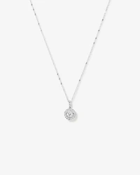 Lume Lab Round Pendant with 1.00 Carat TW of Laboratory-Grown Diamonds in 10kt Gold