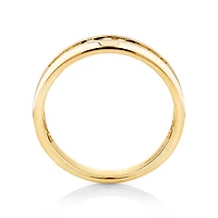 Bague pour homme avec 0,34 carat TW de diamants en or jaune 10kt