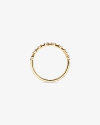 Alliance en or jaune 14 carats avec diamant de 0,15 carat