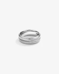 8 mm Bague de mariage texturée en tungstène