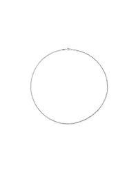 50cm (20") 2mm-2.5mm Width Belcher Chain in Sterling Silver