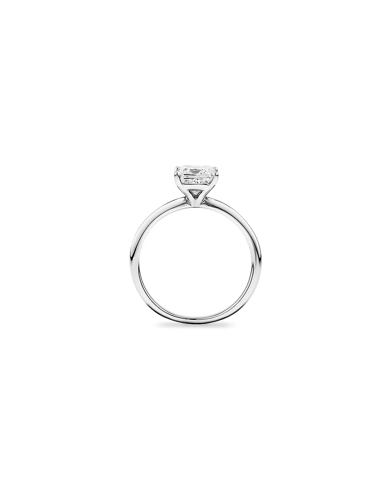 1.25 Carat Princess Cut Laboratory-Grown Diamond Ring In 14kt White Gold