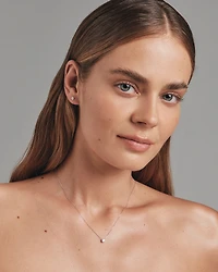 Boucles d’oreilles et pendentif en diamants cultivés laboratoire TW de 0,60 carat sertis or blanc 10 carats