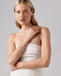 Bracelet de Tennis de 1,64 Carat TW en Diamant en Or Blanc 10kt