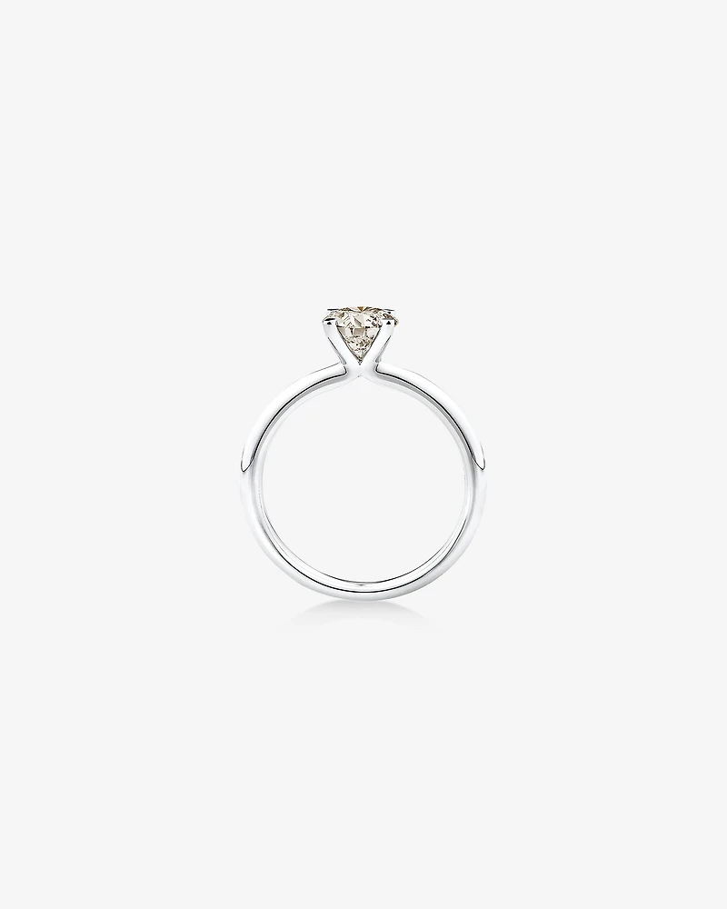 Solitaire Engagement Ring with 1 Carat TW of Diamonds in 14kt White Gold