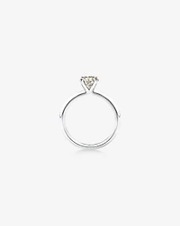 Solitaire Engagement Ring with 1 Carat TW of Diamonds in 14kt White Gold