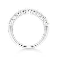 Ring with 1.17 Carat TW Laboratory Grown Diamonds in 14kt White Gold
