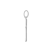 Cross Pendant in 10kt White Gold
