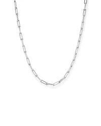 Chaîne à Maillons Boules et Ovales en Argent Sterling