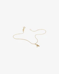 19cm (7.5") A Initial Bracelet in 10kt Yellow Gold