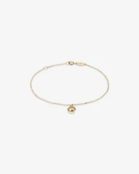19cm (7.5") Initial Bracelet in 10kt Yellow Gold