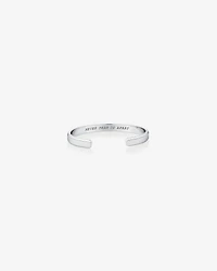 Bracelet Manchette INXS Never Tear Us Apart en Argent Sterling Recyclé
