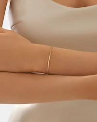 19cm (7.5") Serpentine Bracelet in 10kt Yellow Gold