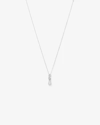 Pendentif TW Diamond Knots 0,15 carat en argent sterling