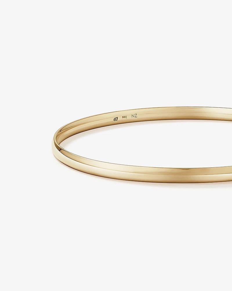 Bracelet jonc en or jaune 10 K