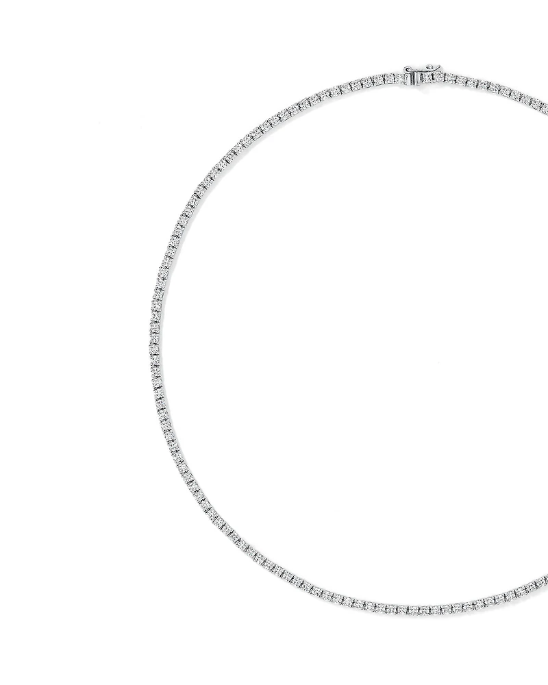 Collier Tennis en Zircon Cubique en Argent Sterling