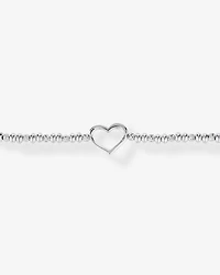 23cm (9.5") Heart Bracelet In Sterling Silver