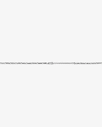 Chaîne Figaro oxydée en argent sterling de 60 cm (24 po)