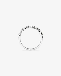 0.44 Carat TW Diamond Wedding Ring in 14kt White Gold
