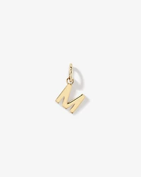 Pendentif initiale "M" en or jaune 10 carats