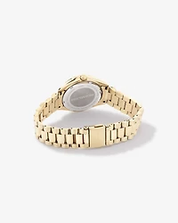 Women's 0.60 Carat TW Diamond Bezel Watch in Gold Tone Stainless Steel