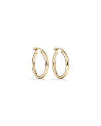 18mm Hoop Earrings in 10kt Yellow Gold